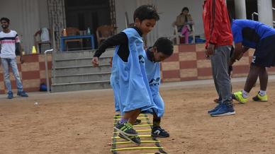 Photo Gallery: Glimpses from the inauguration of a fourth football school in association with DBMS High School