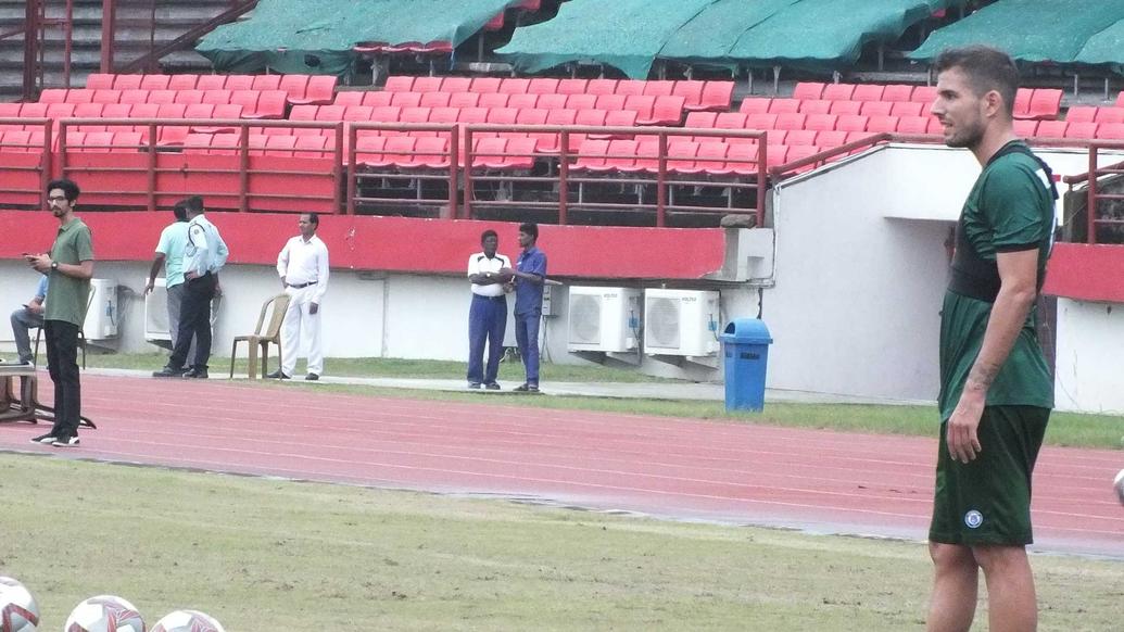 Squad's training session at JRD Tata Sports Complex