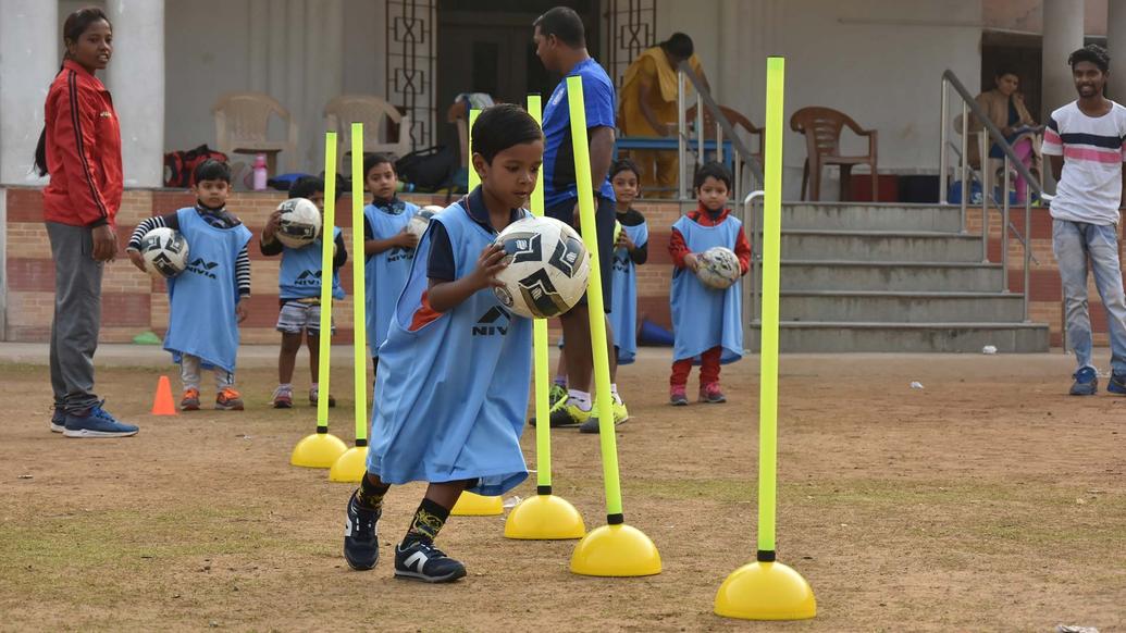 Photo Gallery: Glimpses from the inauguration of a fourth football school in association with DBMS High School Photo Gallery: Glimpses from the inauguration of a fourth football school in association with DBMS High School