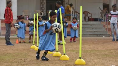 Photo Gallery: Glimpses from the inauguration of a fourth football school in association with DBMS High School Photo Gallery: Glimpses from the inauguration of a fourth football school in association with DBMS High School