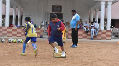 Photo Gallery: Glimpses from the inauguration of a fourth football school in association with DBMS High School