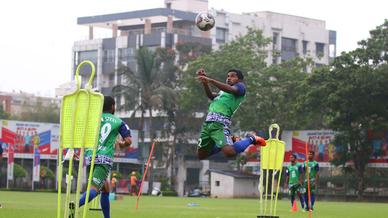 Reserves practice ahead of match with Imphal's Trau FC