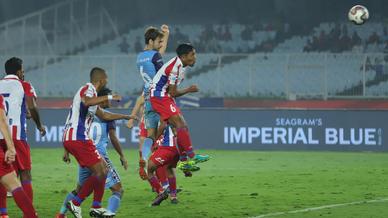 Jamshedpur FC suffer a 2 - 1 loss at the hands of ATK Jamshedpur FC suffer a 2 - 1 loss at the hands of ATK