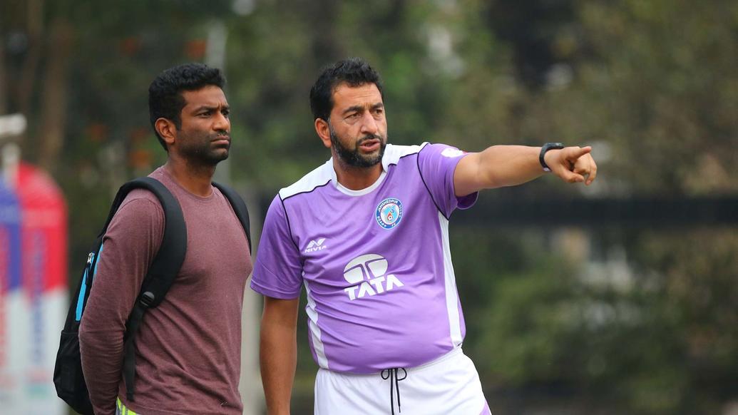 Reserves practice ahead of match with Imphal's Trau FC