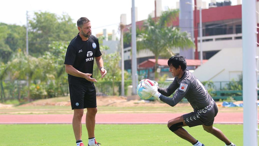 Jamshedpur FC's final training session ahead of #JFCvFCG Jamshedpur FC's final training session ahead of #JFCvFCG