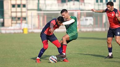 Highlights from our 1st friendly vs NorthEast United FC