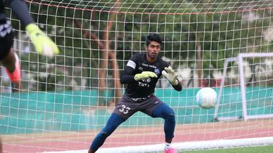 Jamshedpur FC practice ahead of their match with Minerva Punjab FC in the Hero Super Cup Jamshedpur FC practice ahead of their match with Minerva Punjab FC in the Hero Super Cup