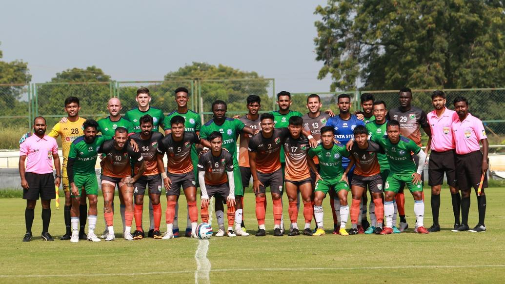 Snapshots from our third pre-season friendly against Sreenidi Deccan.