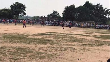 Two-day football tournament in Rajnagar receives massive turnout