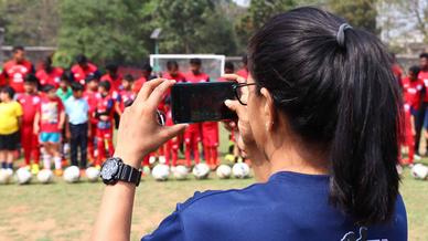 Jamshedpur FC along with Mr. Kundan Chandra, Head of Grassroots and Youth Development, conducted the Grassroots Leaders’ workshop Jamshedpur FC along with Mr. Kundan Chandra, Head of Grassroots and Youth Development, conducted the Grassroots Leaders’ workshop