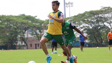 Jamshedpur FC train on the eve of Hero Super Cup pre-quarters Jamshedpur FC train on the eve of Hero Super Cup pre-quarters