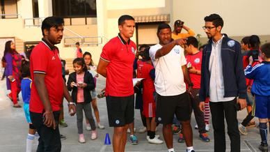 Tim Cahill visits our Football School at Loyola. Tim Cahill visits our Football School at Loyola.