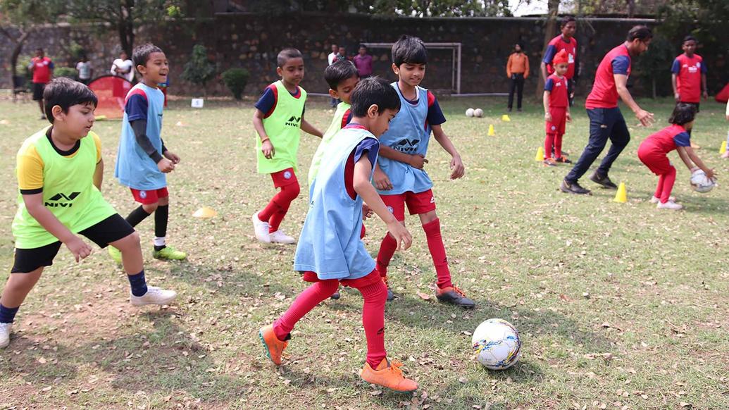 Jamshedpur FC along with Mr. Kundan Chandra, Head of Grassroots and Youth Development, conducted the Grassroots Leaders’ workshop Jamshedpur FC along with Mr. Kundan Chandra, Head of Grassroots and Youth Development, conducted the Grassroots Leaders’ workshop