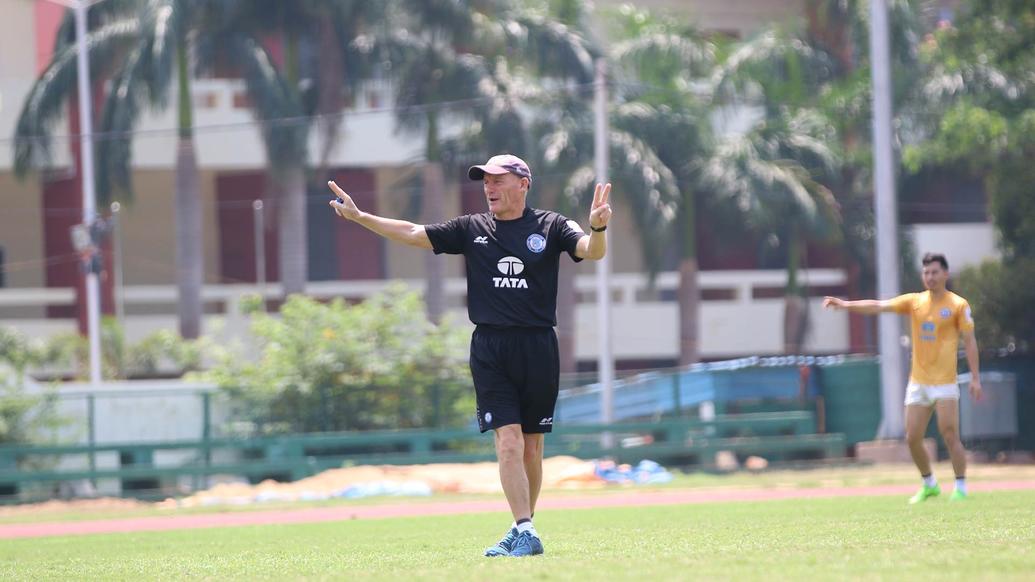 Jamshedpur FC's final training session ahead of #JFCvFCG Jamshedpur FC's final training session ahead of #JFCvFCG