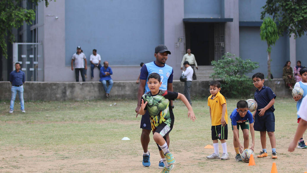 Gallery: Jamshedpur FC Kick-start its sixth Football School in Carmel Junior College