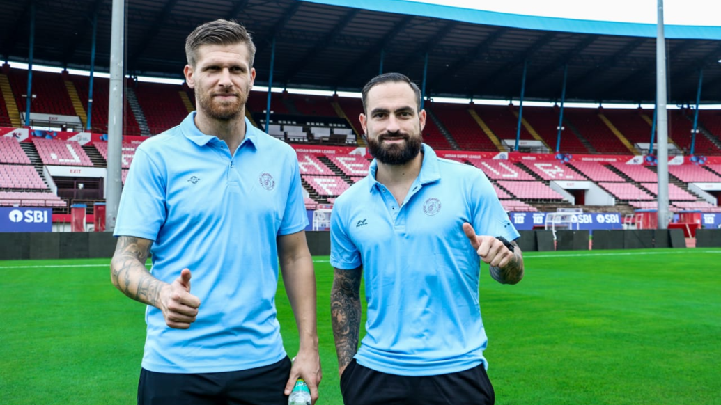 Jamshedpur FC's Squad Makes Their First Visit of the Season to The Furnace