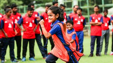 Over 100 kids attend Grassroots Festival integrated with Coaches' Workshop Over 100 kids attend Grassroots Festival integrated with Coaches' Workshop