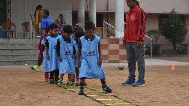 Photo Gallery: Glimpses from the inauguration of a fourth football school in association with DBMS High School