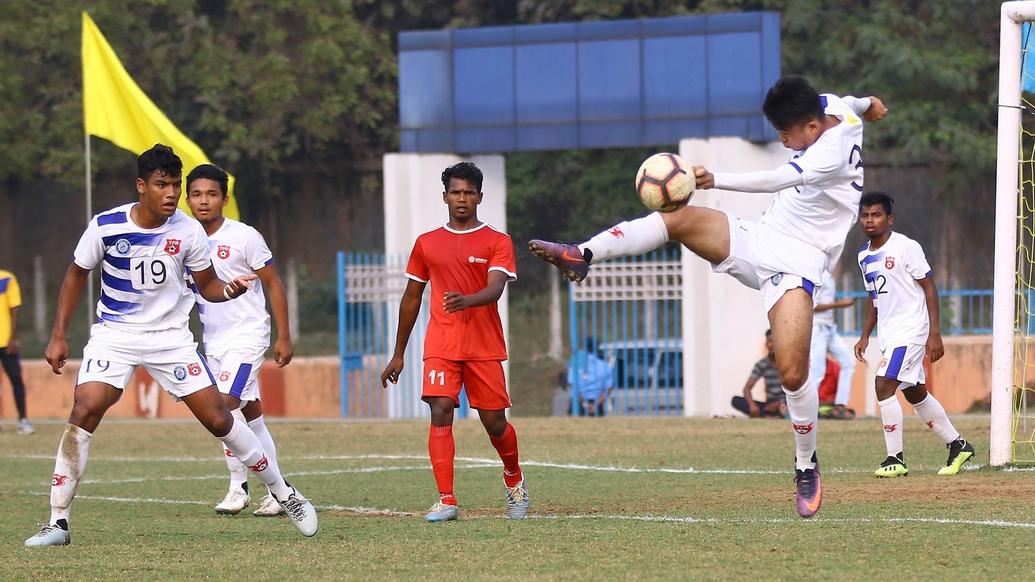 Gallery: Jamshedpur FC U-18 register 1 - 0 win against Sports Hostel Odisha in Tinplate Sports Complex. Gallery: Jamshedpur FC U-18 register 1 - 0 win against Sports Hostel Odisha in Tinplate Sports Complex.