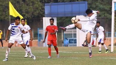 Gallery: Jamshedpur FC U-18 register 1 - 0 win against Sports Hostel Odisha in Tinplate Sports Complex. Gallery: Jamshedpur FC U-18 register 1 - 0 win against Sports Hostel Odisha in Tinplate Sports Complex.