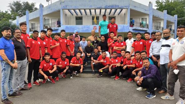 Ex Tata Football Academy cadets return to their roots