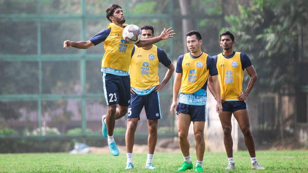 Jamshedpur FC squad continue to put in the hard yards in training 