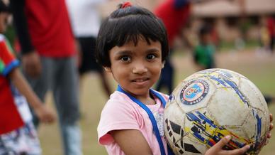 Over 500 kids attend Grassroots Festival at DBMS High School, Kadma Over 500 kids attend Grassroots Festival at DBMS High School, Kadma