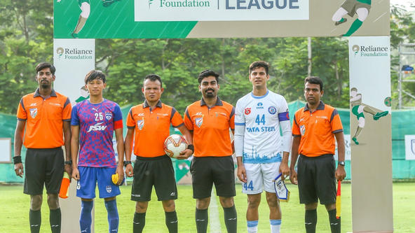 The young guns of Jamshedpur FC suffer a defeat in the RFDL