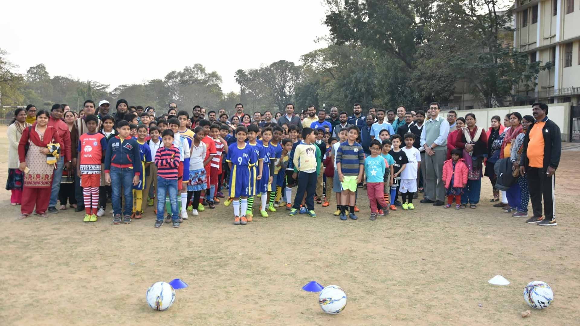 Jamshedpur Football Club Launches Its Fifth Football School At Loyola