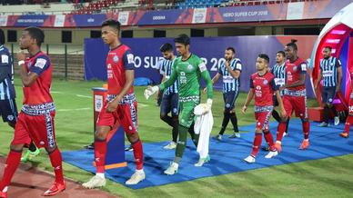 Match Gallery: Jamshedpur beat Minerva Punjab 5-4 on penalties in the Super Cup Match Gallery: Jamshedpur beat Minerva Punjab 5-4 on penalties in the Super Cup
