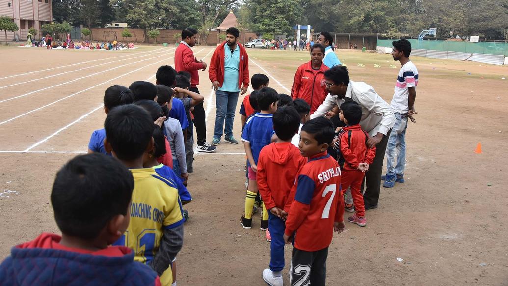 Photo Gallery: Glimpses from the inauguration of a fourth football school in association with DBMS High School Photo Gallery: Glimpses from the inauguration of a fourth football school in association with DBMS High School