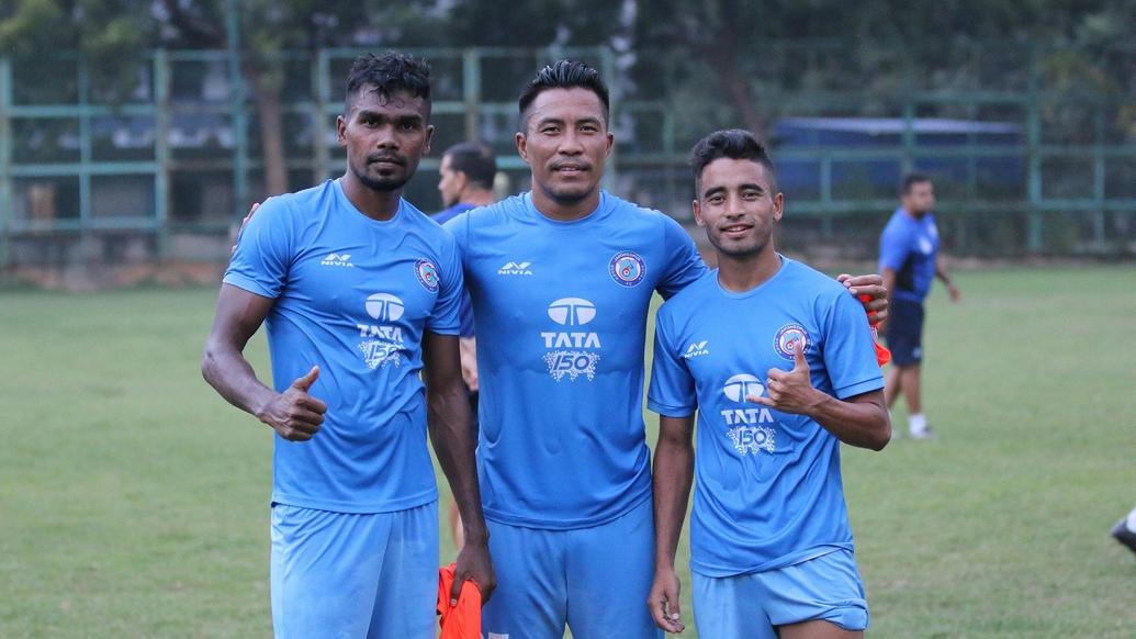 Jamshedpur FC squad sweat it out in an intense training session