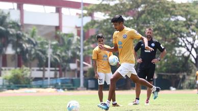 Jamshedpur FC's final training session ahead of #JFCvFCG Jamshedpur FC's final training session ahead of #JFCvFCG