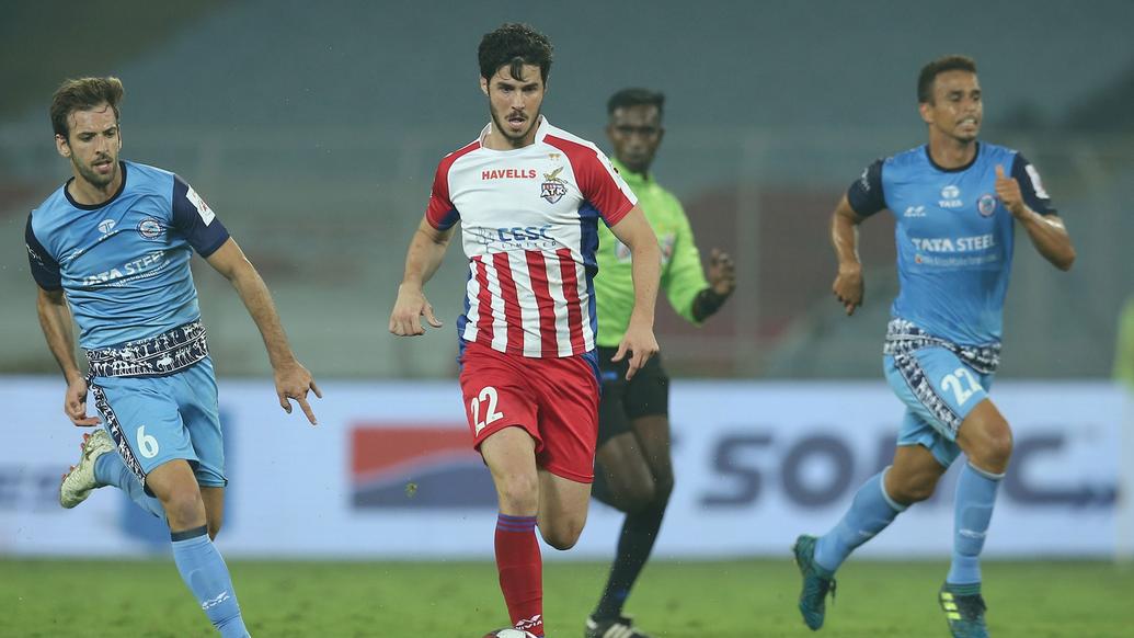 Jamshedpur FC suffer a 2 - 1 loss at the hands of ATK Jamshedpur FC suffer a 2 - 1 loss at the hands of ATK