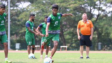 Jamshedpur FC train on the eve of Hero Super Cup pre-quarters Jamshedpur FC train on the eve of Hero Super Cup pre-quarters