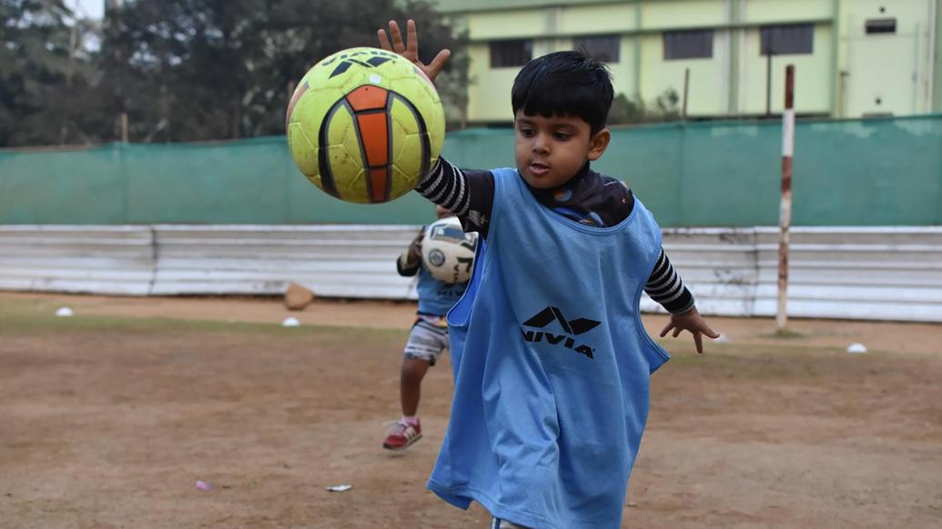 Photo Gallery: Glimpses from the inauguration of a fourth football school in association with DBMS High School