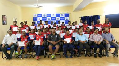 Over 100 kids attend Grassroots Festival integrated with Coaches' Workshop Over 100 kids attend Grassroots Festival integrated with Coaches' Workshop