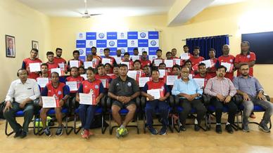 Over 100 kids attend Grassroots Festival integrated with Coaches' Workshop