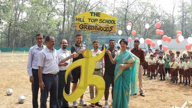 Jamshedpur FC successfully launched its seventh Football School in collaboration with Hill Top School