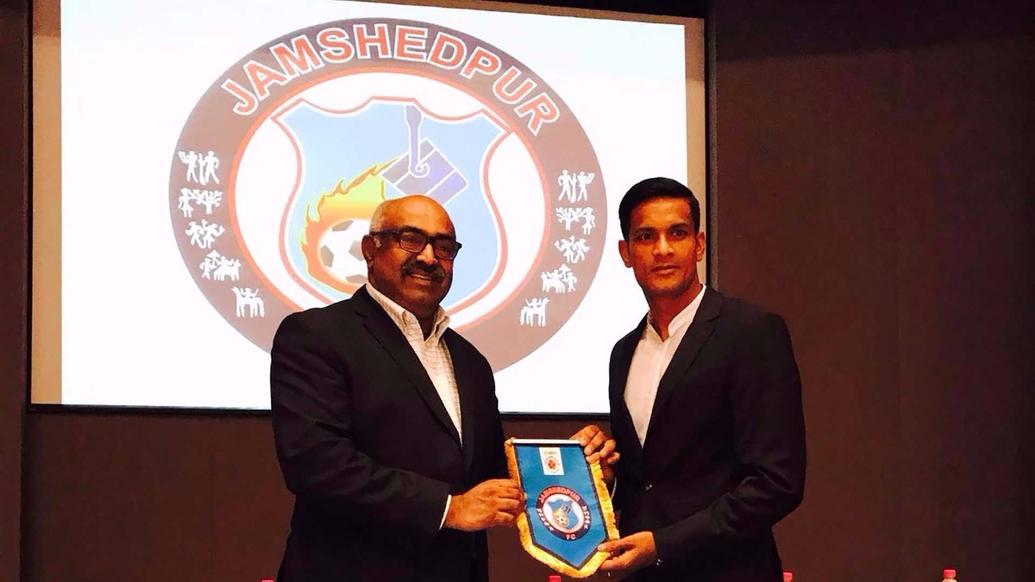 Jamshedpur FC official logo launch in Jamshedpur Jamshedpur FC official logo launch in Jamshedpur