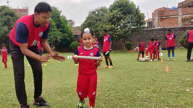 Jamshedpur FC along with Mr. Kundan Chandra, Head of Grassroots and Youth Development, conducted the Grassroots Leaders’ workshop Jamshedpur FC along with Mr. Kundan Chandra, Head of Grassroots and Youth Development, conducted the Grassroots Leaders’ workshop