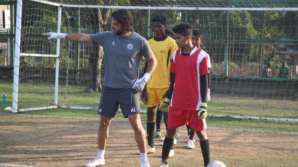 50 young football stars train under the guidance of Jamshedpur FC First Team