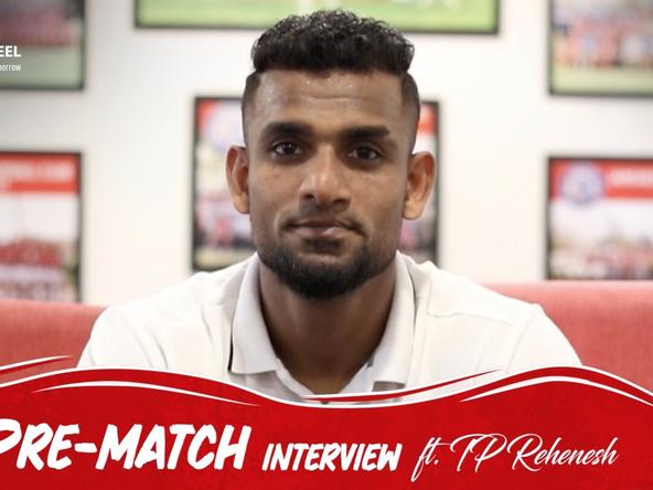 "We're hoping to finish our season's last home match with a good result" - TP Rehenesh on our final home game at the Furnace