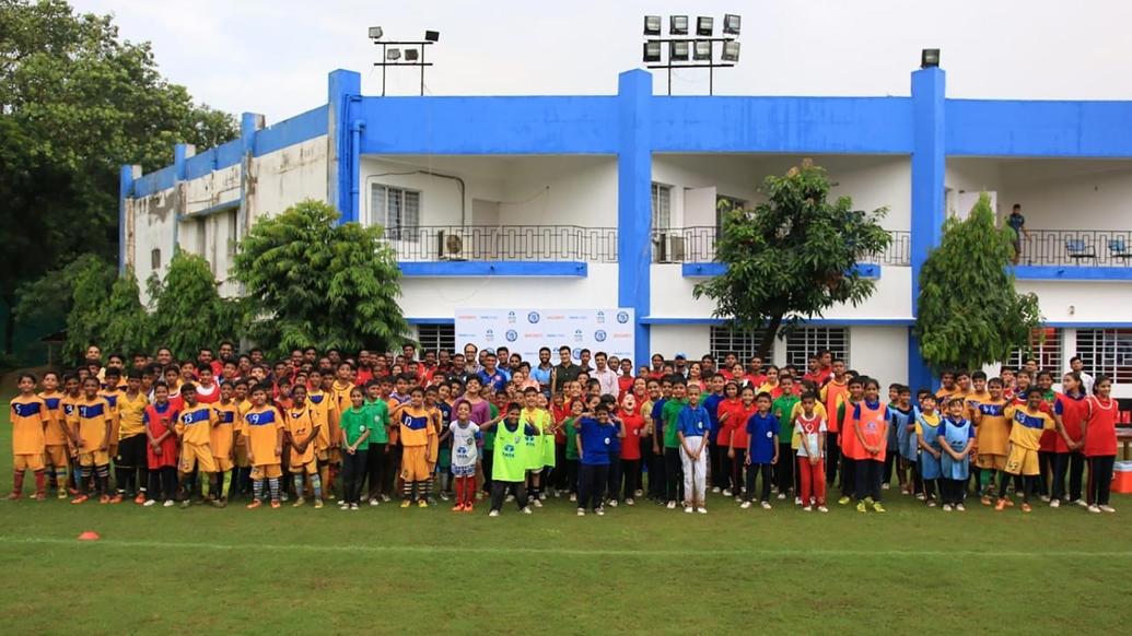Over 100 kids attend Grassroots Festival integrated with Coaches' Workshop