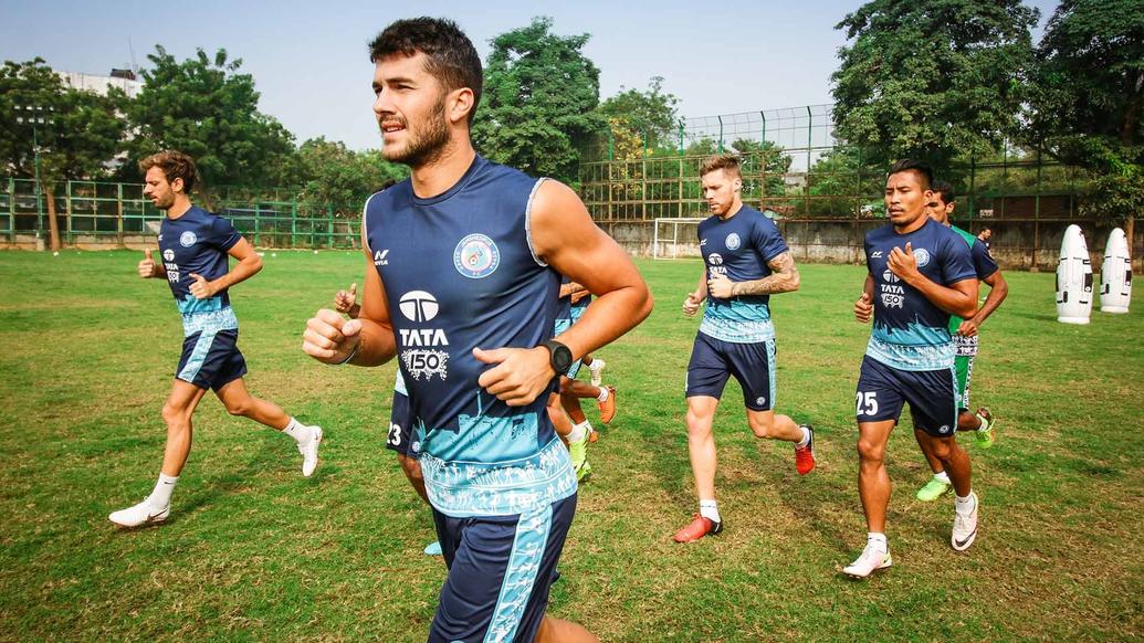 Jamshedpur FC squad continue to put in the hard yards in training 