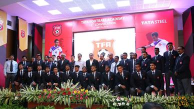 Convocation ceremony for the 13th batch of Tata Football Academy Convocation ceremony for the 13th batch of Tata Football Academy