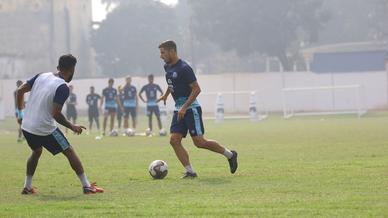 Jamshedpur FC continue the hard work in training after an important victory over Chennaiyin FC . Jamshedpur FC continue the hard work in training after an important victory over Chennaiyin FC .
