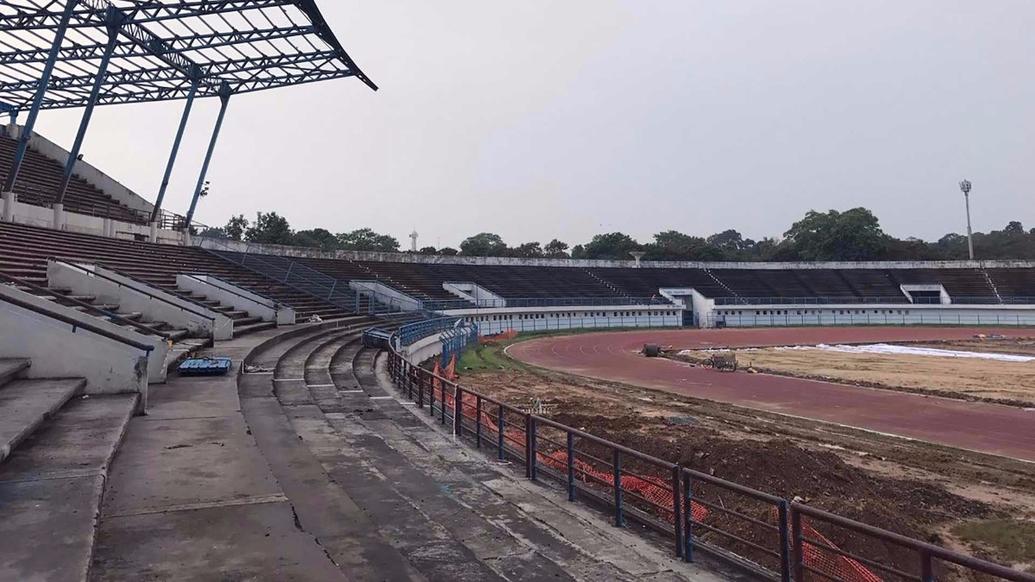 JRD Tata Sports Complex prepares for ISL 2017-18 JRD Tata Sports Complex prepares for ISL 2017-18