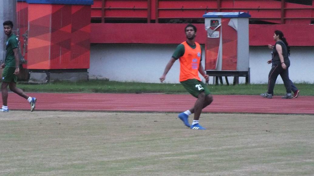 Squad's training session at JRD Tata Sports Complex