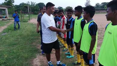 Mr. Kundan Chandra's visit to TSRDS Center in Chanpi, Potka.